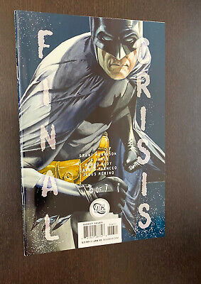 FINAL CRISIS #6 (DC Comics 2009) -- JG Jones Batman VARIANT -- NM-