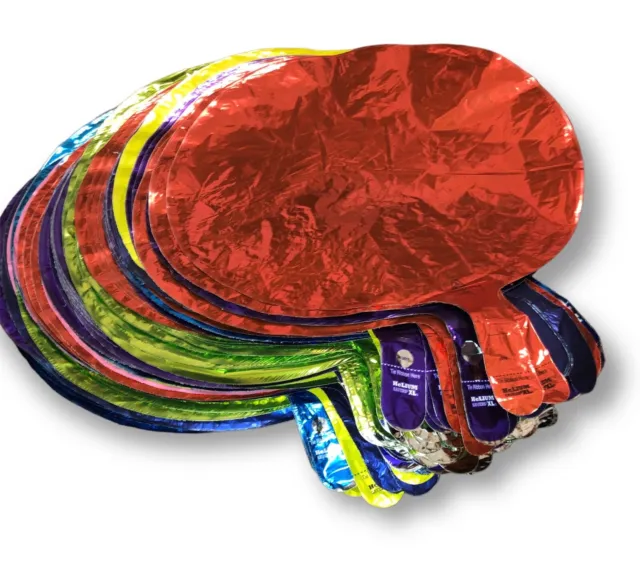 GreenBrier Easter Egg Wack-a-pack Balloon Surprise! 2 Pack of 4  Self-inflating Foil Balloons- Various Designs