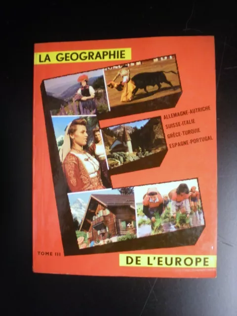 La géographie de l'Europe Tome 3 Timbre Tintin