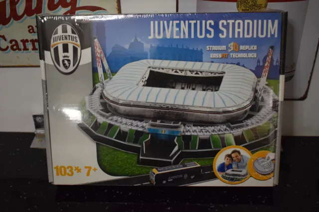 REPLICA 3D JUVENTUS Puzzle stadio di calcio Juventus - 103 pezzi modello  regalo EUR 23,21 - PicClick IT