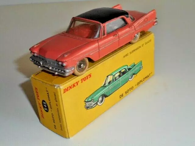 DINKY TOYS  - DE SOTO DIPLOMAT -  Ref  545. + Boite d'origine Made in France