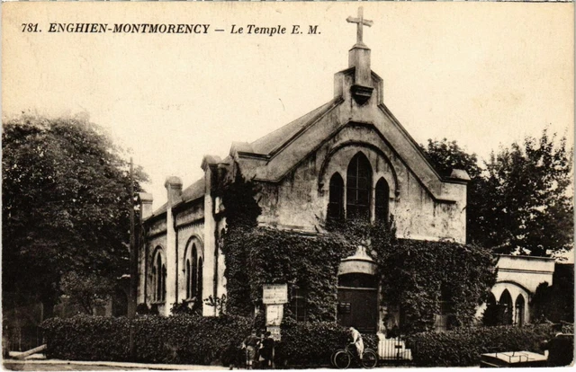 CPA ENGHIEN-les-BAINS - Le Temple (107237)