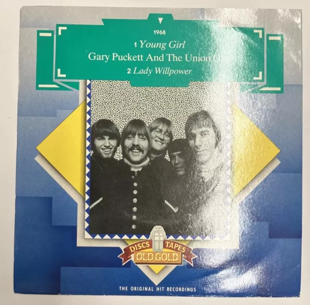 Gary Puckett & The Union Gap - Young Girl  - 7" Vinyl Single - Old Gold OG 9304