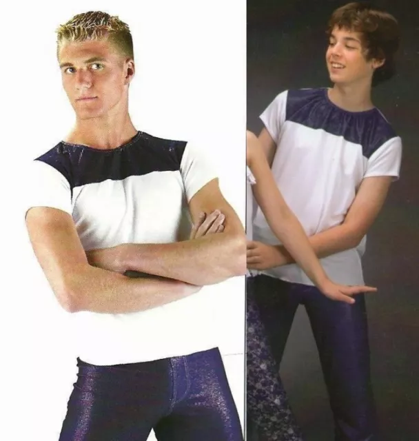 Gone Country Child Small New Dance Costume Boy's Hoedown Tee Shirt Jazz Tap USA