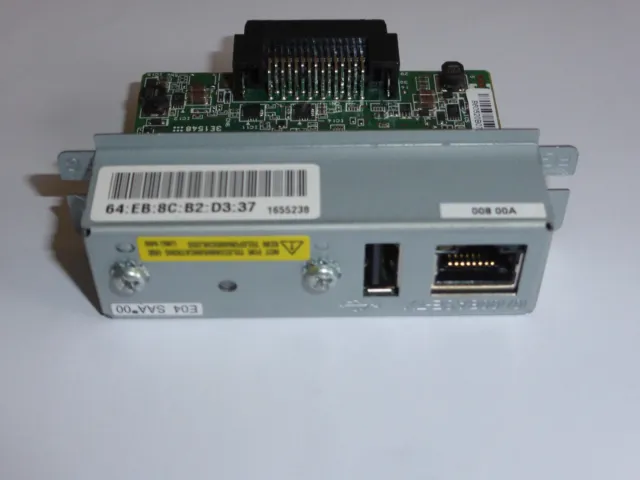 Epson UB-E04 Ethernet Interface with USB Seconduser