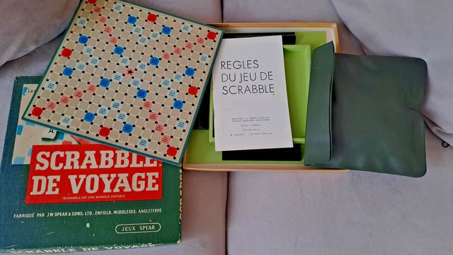 Jeu scrabble de voyage vintage et complet - Jeux & Jouets