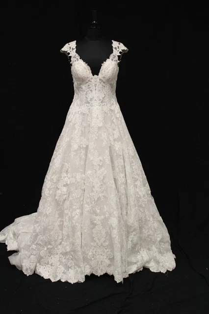 Sottero & Midgley by Maggie Sottero Kiernan Bridal Wedding Gown Dress sz 12