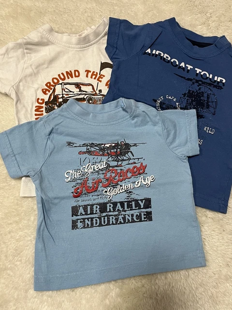 Babykleidung Baby T-Shirts Set 3tlg. für Jungs Gr. 62/68
