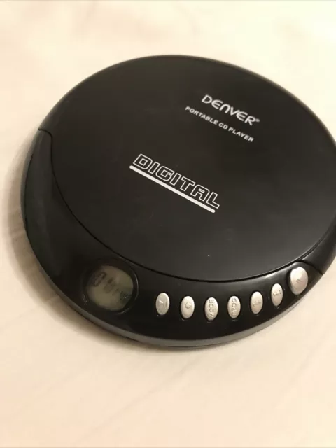 Denver DM-24 Discman ohne Anti-Shock LCD-Display Kopfhöreranschluss