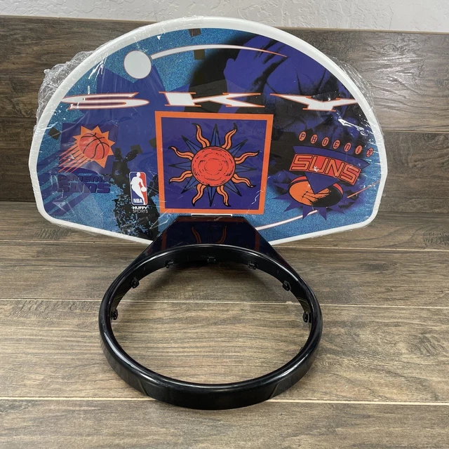 VINTAGE HUFFY PHOENIX Suns Basketball Backboard Rim NBA Sports Indoor