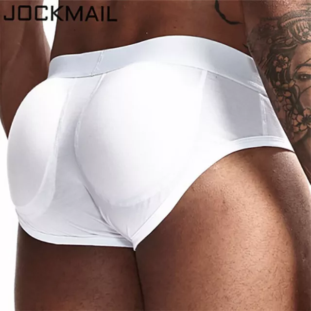 Men's Bum Butt Lifter Padded Boxer Underwear Hip Enhancer Elastic Body  Shaper US