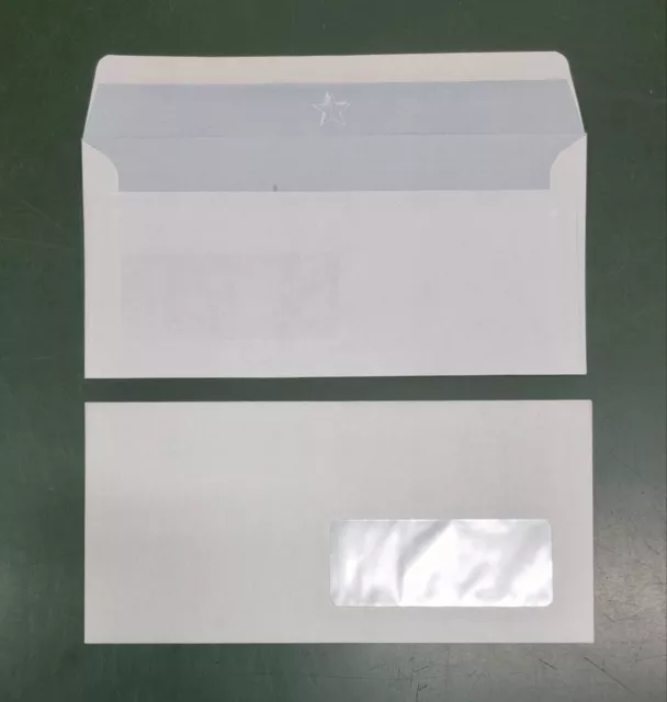 500 Buste 11X23 80 grammi con finestra internografate Gallo Cordenons