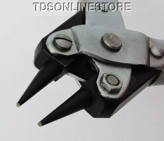 Round Nose Parallel Pliers With Return Spring