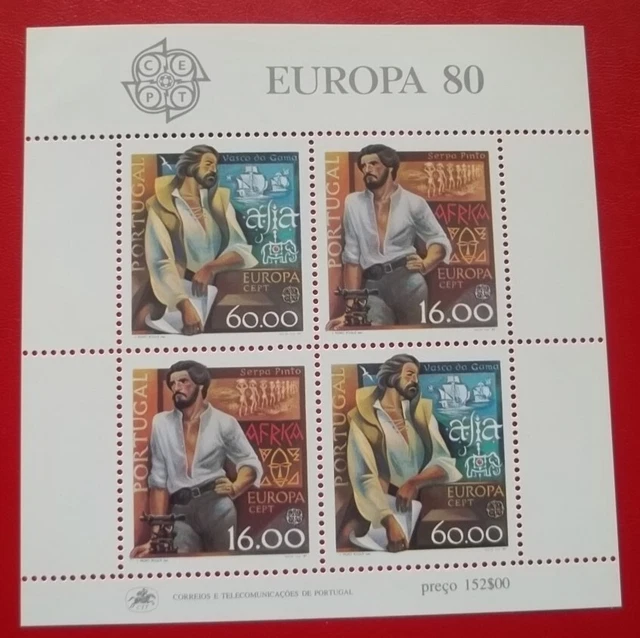 Briefmarken Portugal   Block 29   Europa  80