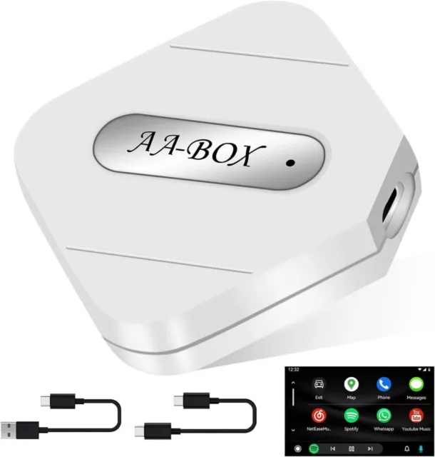 Android Auto Wireless Adapter USB Charging Wireless AI Box für Android Auto