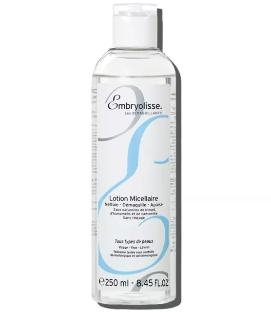 EMBRYOLISSE Makeup Remover Micellar Lotion for Face, Eyes & Lips 250ml