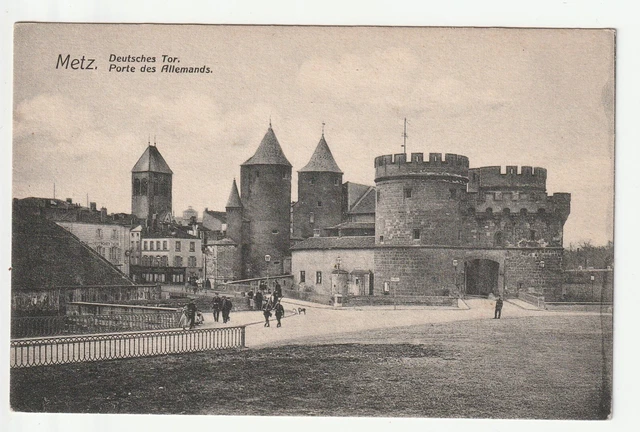 METZ  - Moselle - CPA 57 - Les portes - Porte des Allemands vue N° 17