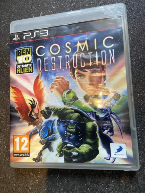 Ben 10 Cosmic Destruction (Sony Playstation 3 Angry birds star wars GREAT  Shape 879278130043