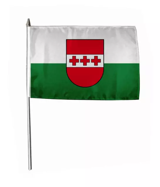 FAHNE FLAGGE STEIERMARK 30 x 45 cm Bootsflagge Premiumqualität EUR