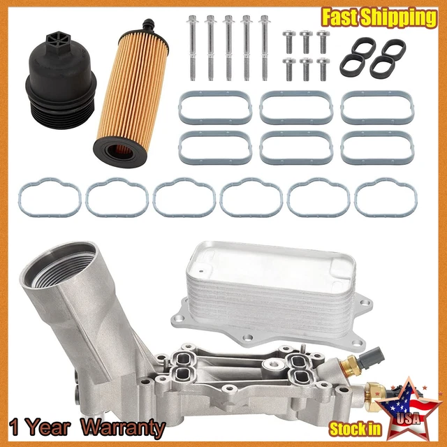 ALUMINUM ENGINE OIL Filter Housing Heavy Duty For 20112022 Chrysler