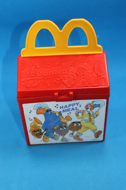 VINTAGE 1989 FISHER Price Mcdonalds Happy Meal Box ( Just Box ) $23.99 -  PicClick