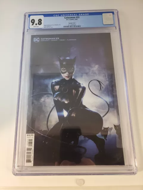 Catwoman #23 (9'20) CGC 9.8 NM/M LEE Variant Cover - DC- 1st Appearance CATGIRL
