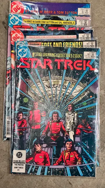 Star Trek TOS Comic Books DC Comics 1984 to 1992