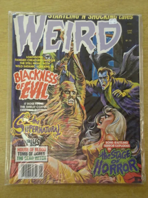 Weird Vol 12 #2 Vf Eerie Horror Magazine