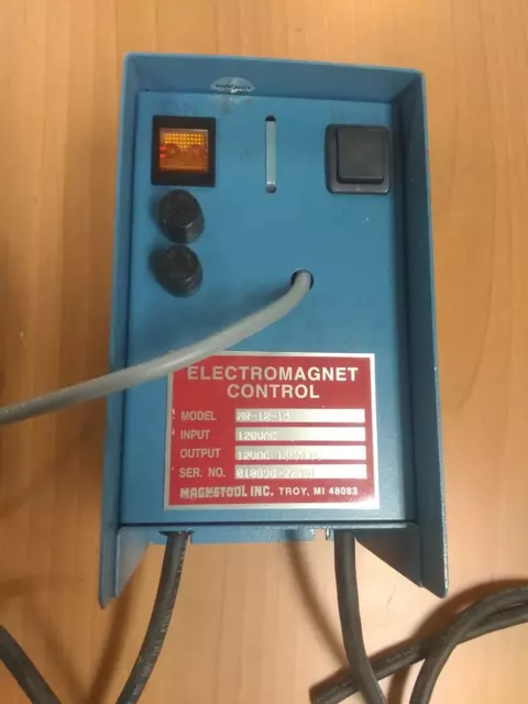 Electromagnet Manual Rectifier Controller, Magnetool MR-12-15