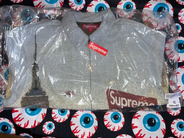 SUPREME AERIAL TAPESTRY Harrington Jacket Multicolor - Size Small 