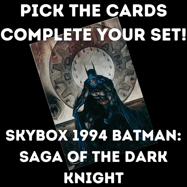 Skybox 1994 Batman: Saga Of The Dark Knight Singles You Pick!