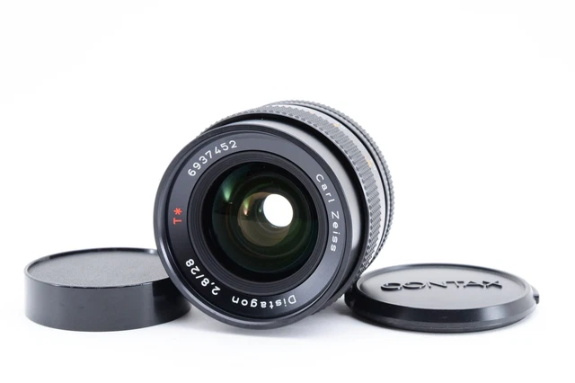 [N Mint] Contax Carl Zeiss Distagon 28mm F/2.8 T Mmj Objektiv C/Y Von Japan