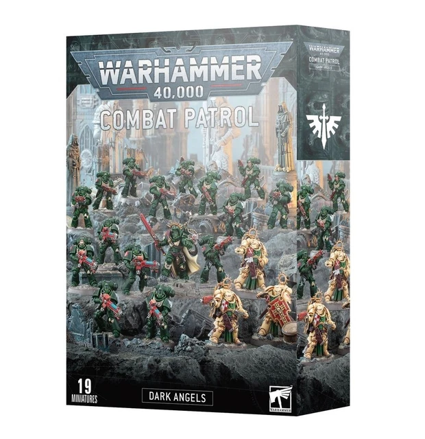 Warhammer 40K Dark Angels Transfer Sheets - 2 Sheets For Primaris Space Marines