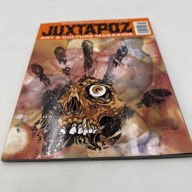 RARE JUXTAPOZ OCT. 2009 #105 LIMITED COVER ver. Pushead 15th