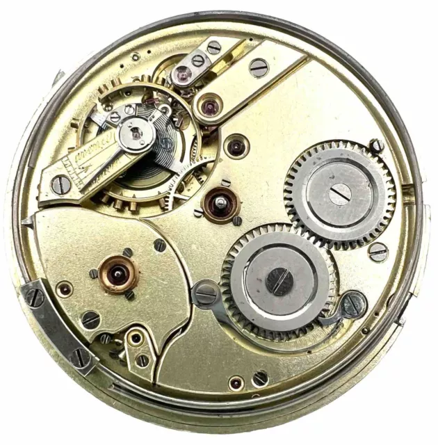 ANTIQUE 48MM SWISS Repeater Mechanical Pocket Watch Movement RUNNING ...