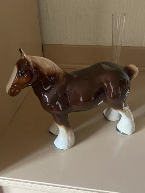 Vintage SHIRE SHOW HORSE BROWN GLOSS