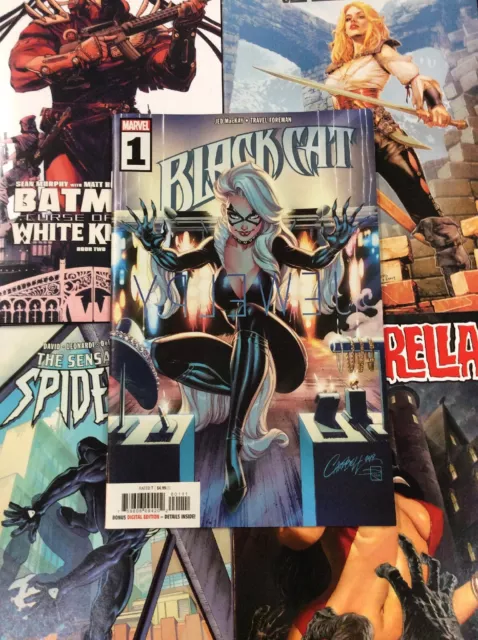 #1 Issue Marvel Dc Comic Books Black Cat Batman Conan Spider-Man Superman Vampi