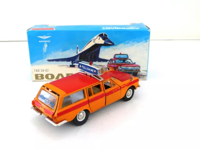 1:43 GAZ 2402 Volga Aeroflot Novoexport Ussr Cccp Moskvitch