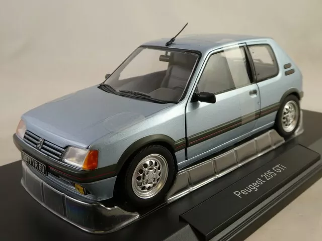 NOREV Peugeot 205 Gti 1.6 Topaz Blue 1988 1/18 184857