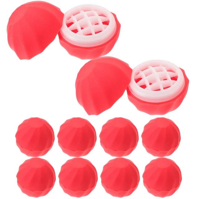 10 pz astuccio rossetto sferico balsamo per labbra tubo viaggio