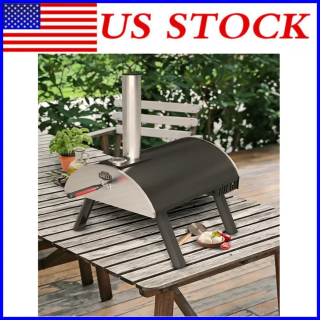 15& CHARCOAL PIZZA Oven Maker Grill Smoker Tabletop Outdoor Portable