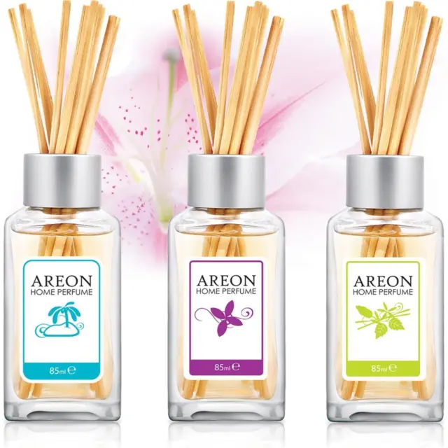 Raumduft AREON HAUS Parfüm 3 x 85ml. Diffuser Duftspender Aromatherapie