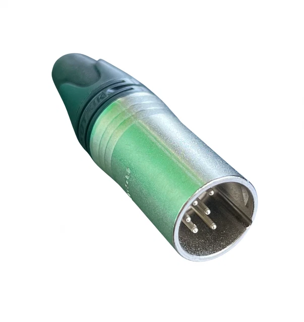 NC6MXX 6-poliger Connecteur de Câble Avec Nickel Boîtier Et Argent Beschichteten