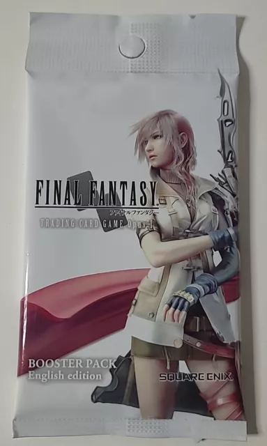 OPUS I WAVE 2 Booster Packs English  Edition Final Fantasy TCG