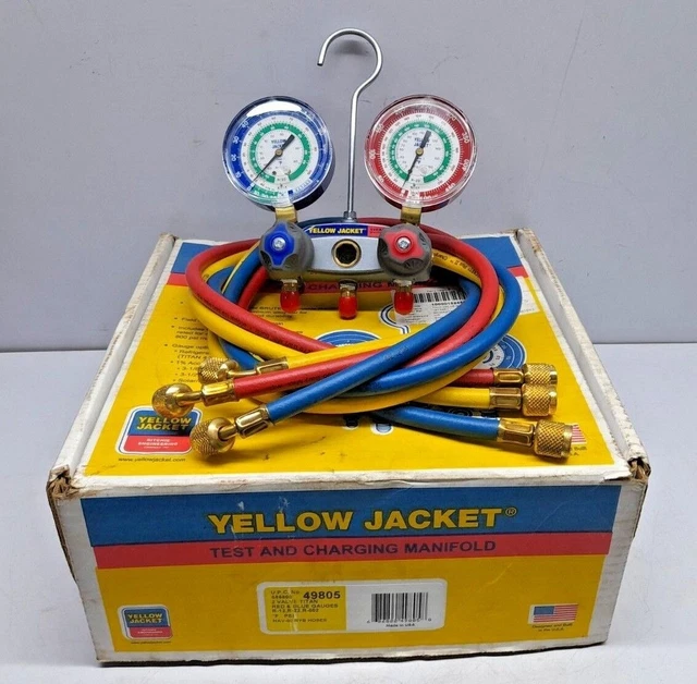 Yellow Jacket Titan 2 Valve Manifold FOR SALE! PicClick UK