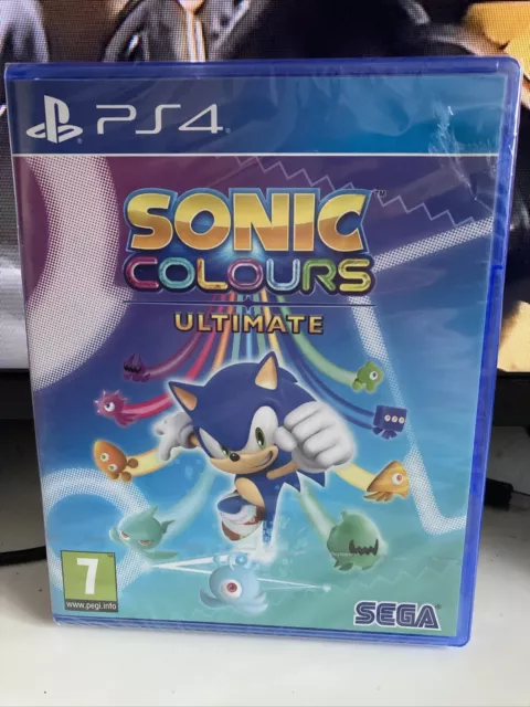 Sonic Colors Ultimate PS4 Sega PLJM-16644 Japan Used