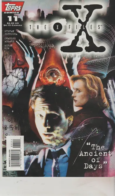 Topps Comics The X-Files #11 November 1995 1St Print Vf