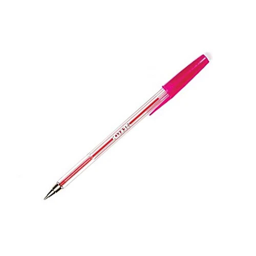 Valuex Ballpoint Pen 1.0Mm Tip 0.7Mm Line Pink Pack 50
