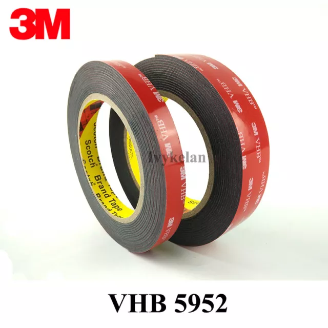 3M / 9FT VHB Double Sided Mounting Foam Adhesive Tape 5952 Automotive Mounting