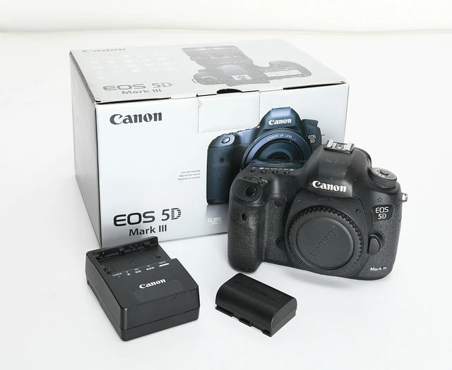 Canon EOS 5D MARK III 22.3 MP Digital SLR Camera - Black (Body Only)